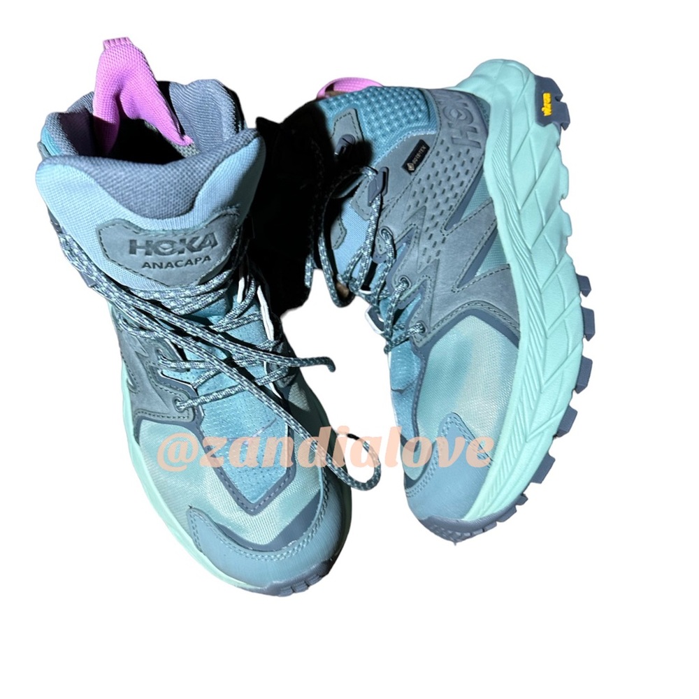 New Hoka Anacapa Mid GTX Sneakers sz 7.5B NWOB